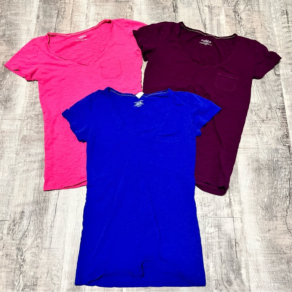 Victoria's Secret Short Sleeve Tees - Pink, Blue, Purple